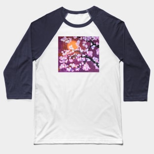 Cherry Blossom Baseball T-Shirt